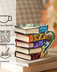 El Yapımı 3D Kitap Kupa - Orijinal