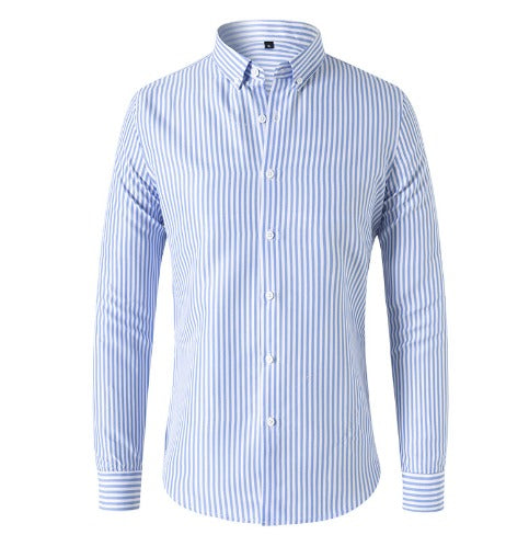 Victor™ - Stylish Striped Dress Shirt