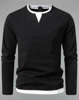 Bryan | V-Neck Long Sleeve Shirt