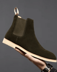 Bradley | Suede Chelsea Ankle Boots