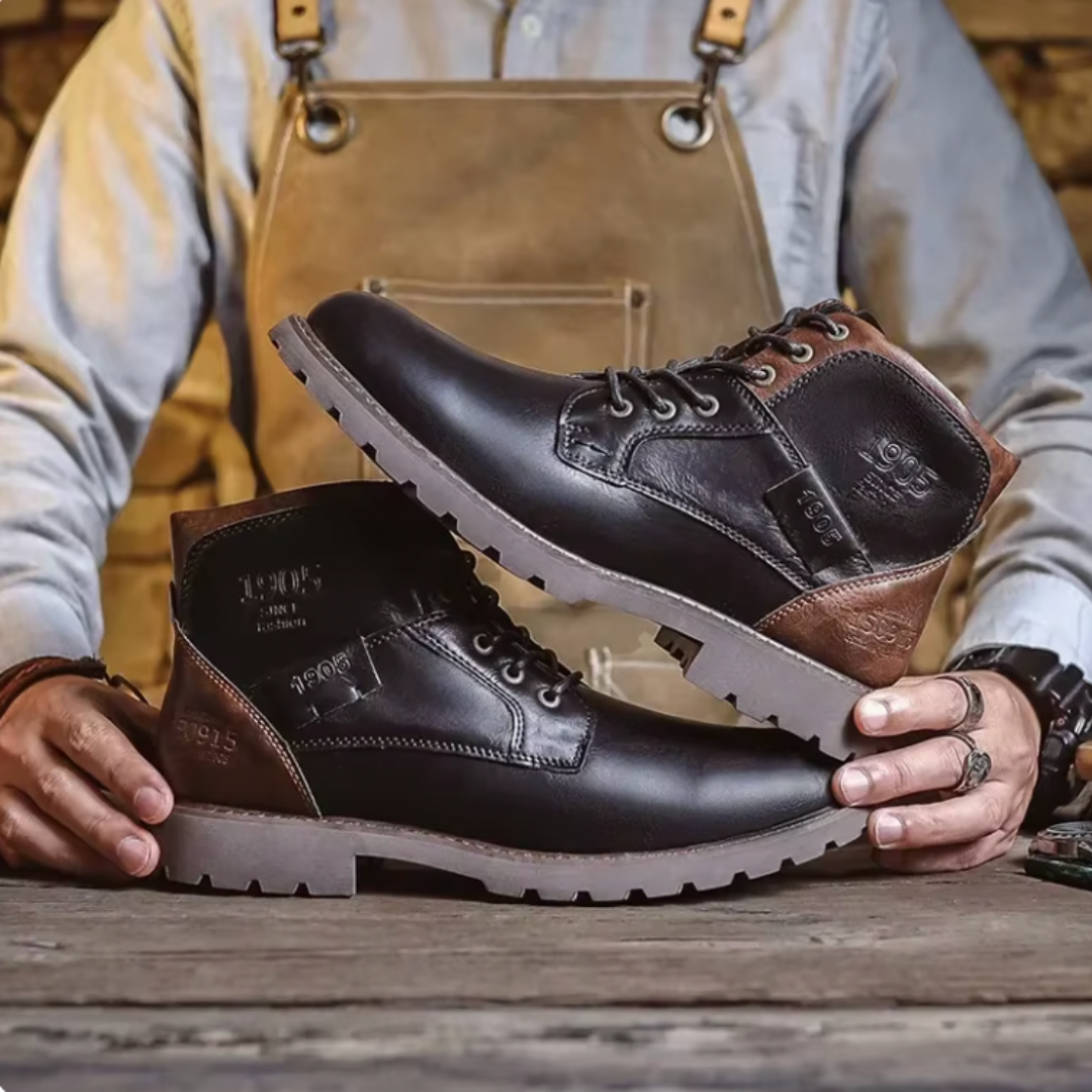 Aaron™ | Classic Vintage Leather Boots