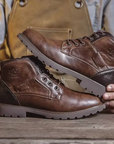 Aaron™ | Classic Vintage Leather Boots