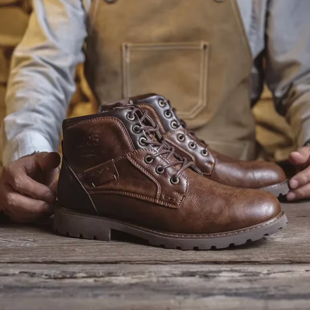 Aaron™ | Classic Vintage Leather Boots