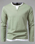 Bryan | V-Neck Long Sleeve Shirt