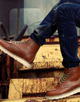 Cole™ | Classic Leather Vintage Boots