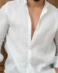 Thomas | Lightweight Cotton Summer Shirt with Italian Collar