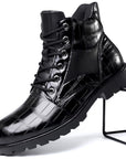 Rendell™ | Genuine Crocodile Leather Boots