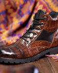 Rendell™ | Genuine Crocodile Leather Boots
