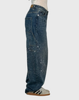Balloon Fit Denim Carpenter Jeans