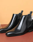 Peyton | Faux Leather Ankle Boots
