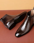 Peyton | Faux Leather Ankle Boots