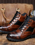 Rendell™ | Genuine Crocodile Leather Boots