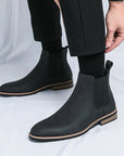 Kayden™ Leather Chelsea Booties