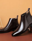 Peyton | Faux Leather Ankle Boots