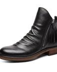 Owens™ | Classic Leather Chelsea Boots