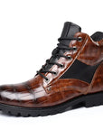 Rendell™ | Genuine Crocodile Leather Boots