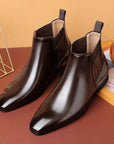 Peyton | Faux Leather Ankle Boots