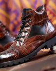 Rendell™ | Genuine Crocodile Leather Boots