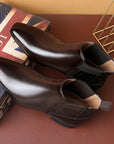 Peyton | Faux Leather Ankle Boots
