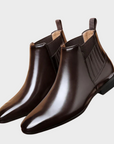 Peyton | Faux Leather Ankle Boots