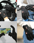 Termal Grip Eldivenler - İzolasyonlu Polyester Malzeme
