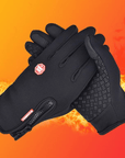 Termal Grip Eldivenler - İzolasyonlu Polyester Malzeme