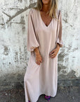Lisana™ | Cepli Boho Uzun Elbise