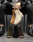 Bradley | Suede Chelsea Ankle Boots