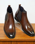 Blake™ | Elegant Leather Chelsea Boots