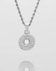 ICY Bubble Letter Initial Necklace