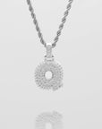 ICY Bubble Letter Initial Necklace