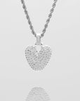 ICY Bubble Letter Initial Necklace