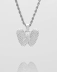ICY Bubble Letter Initial Necklace