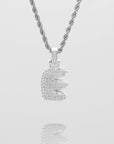 ICY Bubble Letter Initial Necklace