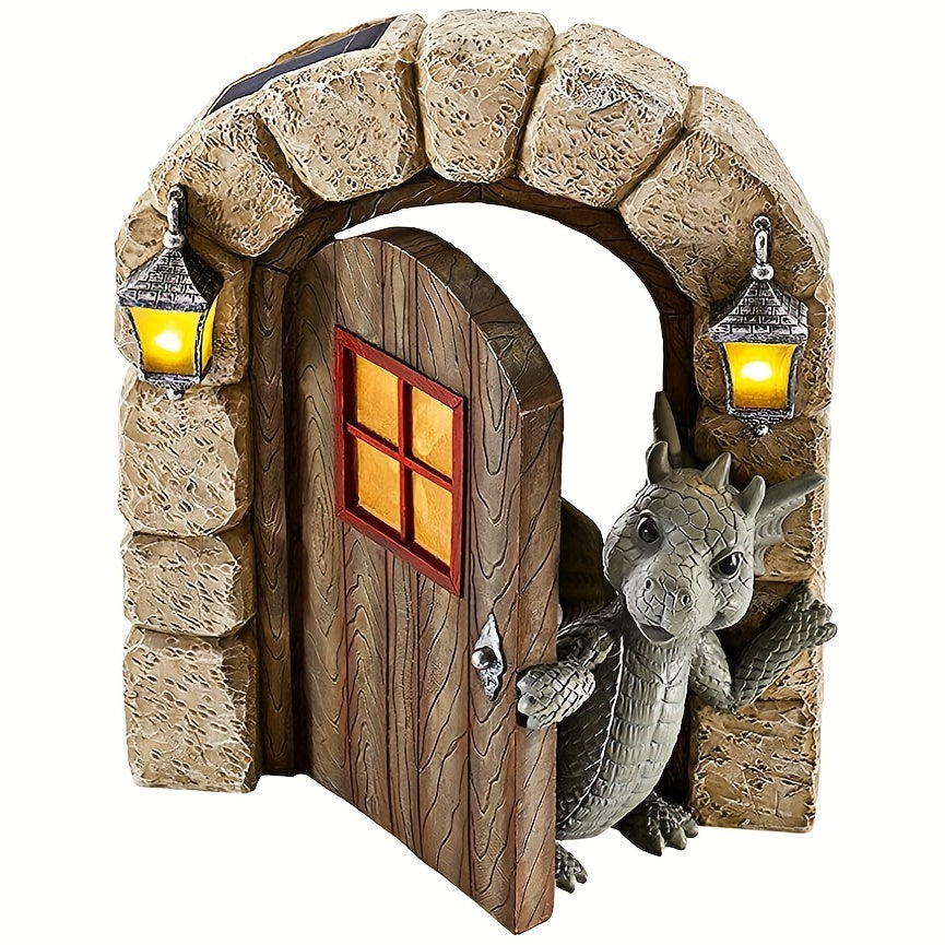 Hars Ejderha Figürü – Bahçe &amp; Dekor