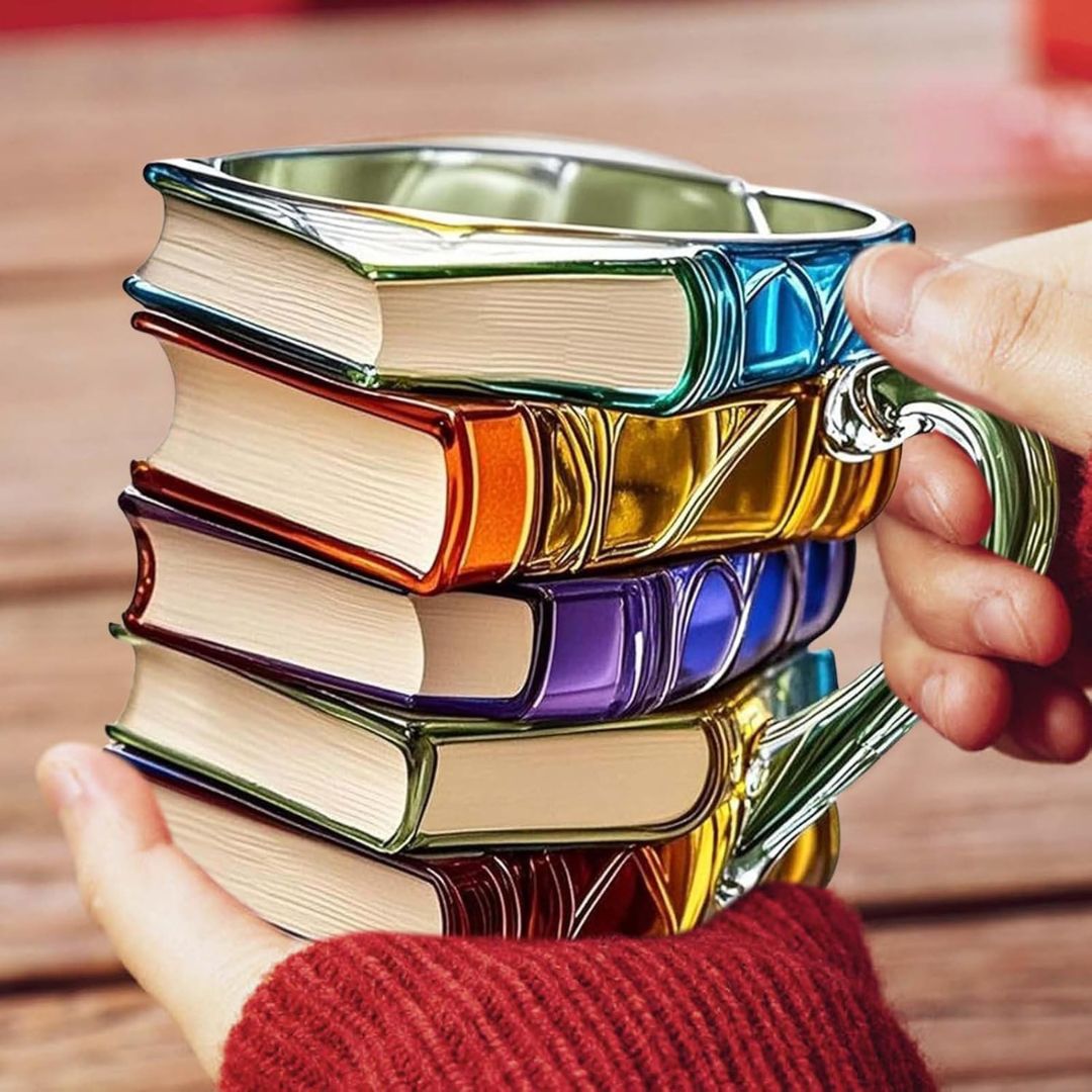 El Yapımı 3D Kitap Kupa - Orijinal
