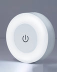 Modern LED dokunmatik gece lambası, şarj edilebilir 400mAh lityum pil, sıcak/soğuk beyaz ışık, ayarlanabilir parlaklık, yatak odası ve ev dekoru için ideal.