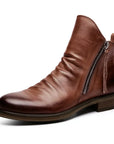 Owens™ | Classic Leather Chelsea Boots