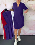 Hanne™ | V yaka şık elbise