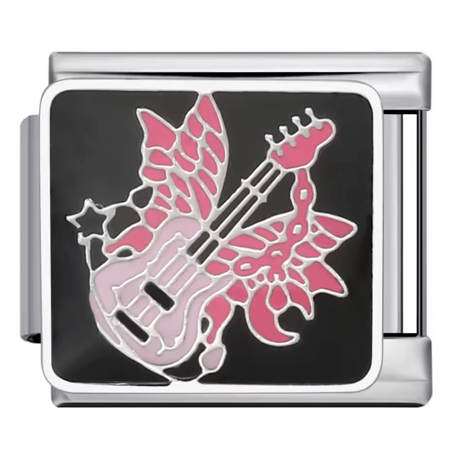 Pink Rock Guitar